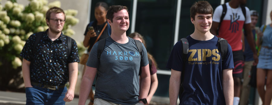 Engineering undergrad students at The University of Akron