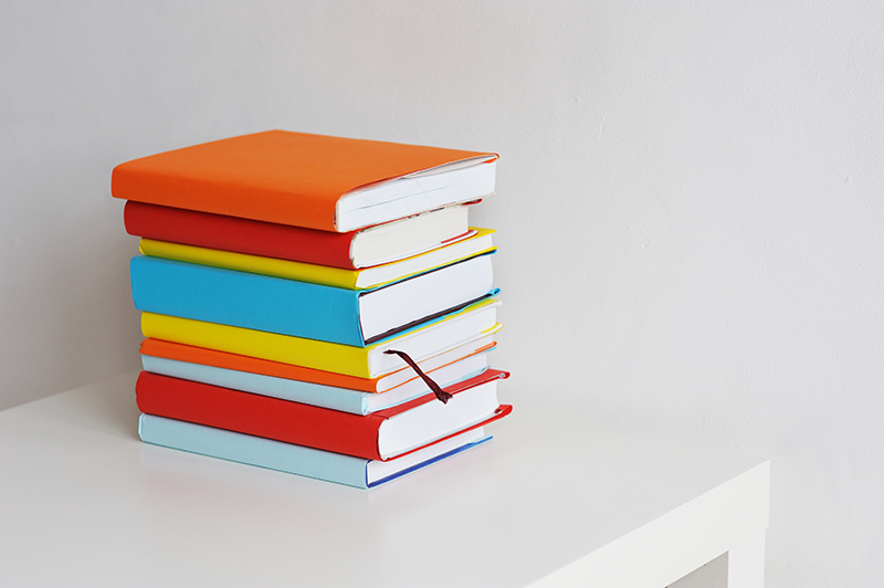 Stack-of-textbooks