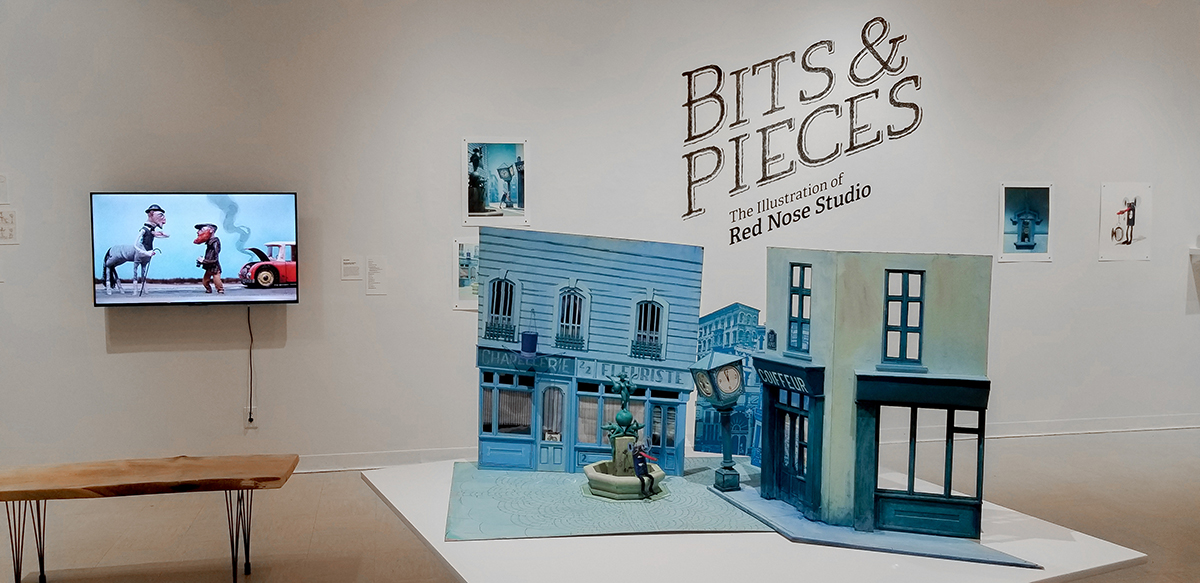 Bits and Pieces exhibit