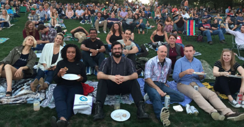 Participants enjoyed a concert at Blossom Music Center after the Forum.