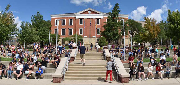 Buchtel Hall is home of the Office of Academic Affairs